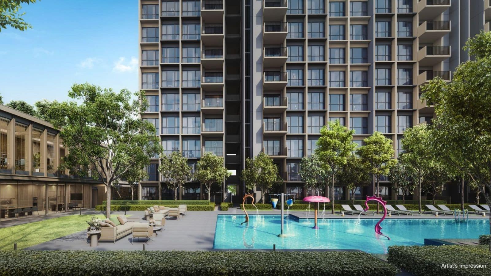 Coastal Cabana EC facilities artist impression