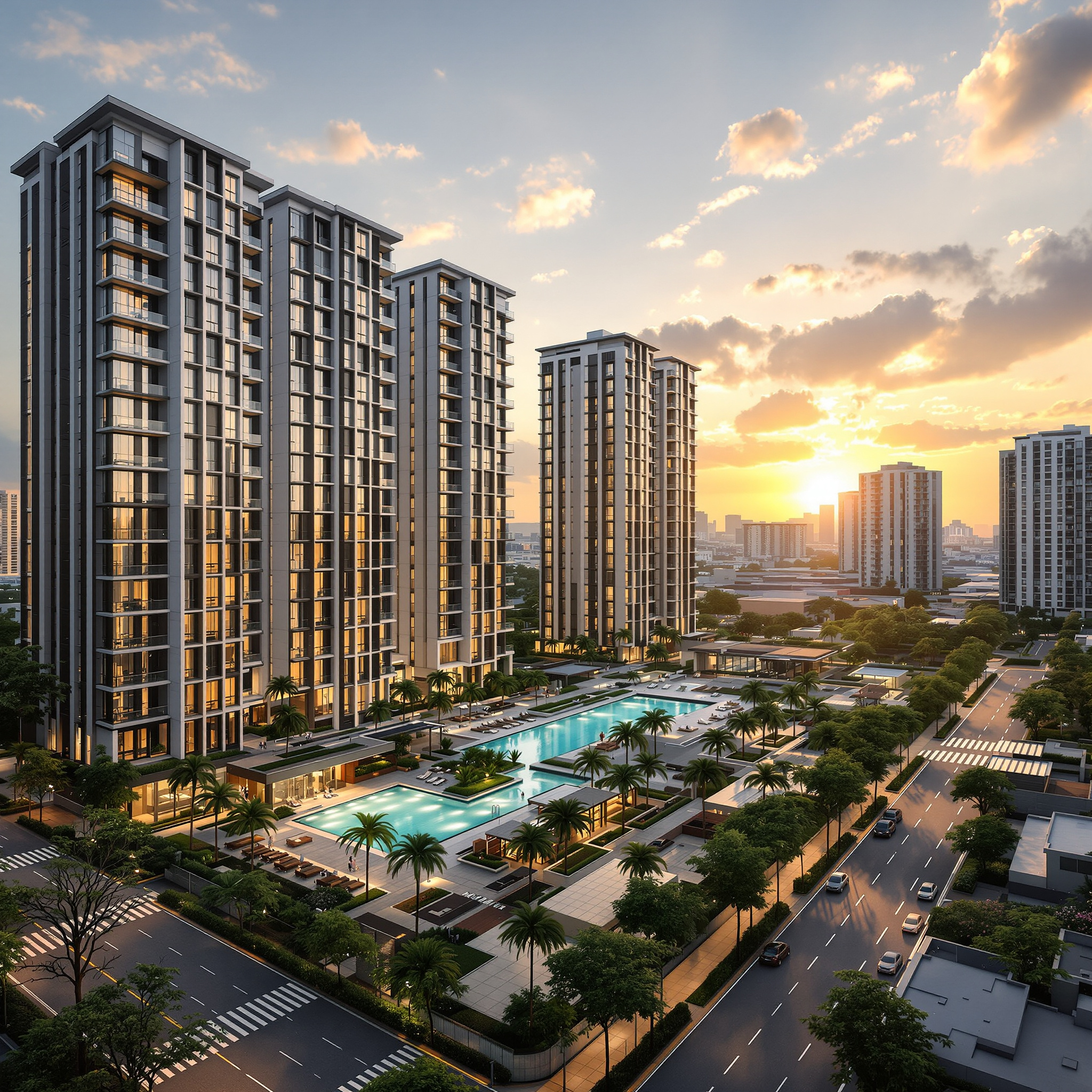 Chencharu Residences facilities artist impression