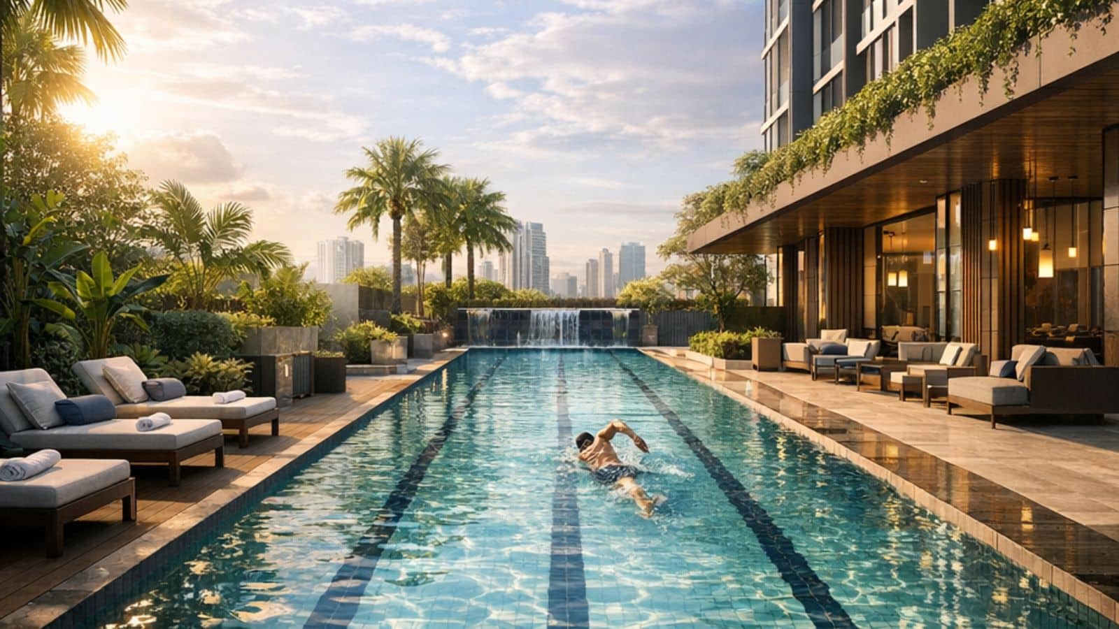 Woodlands Drive 17 EC (Plot A) pool artist impression