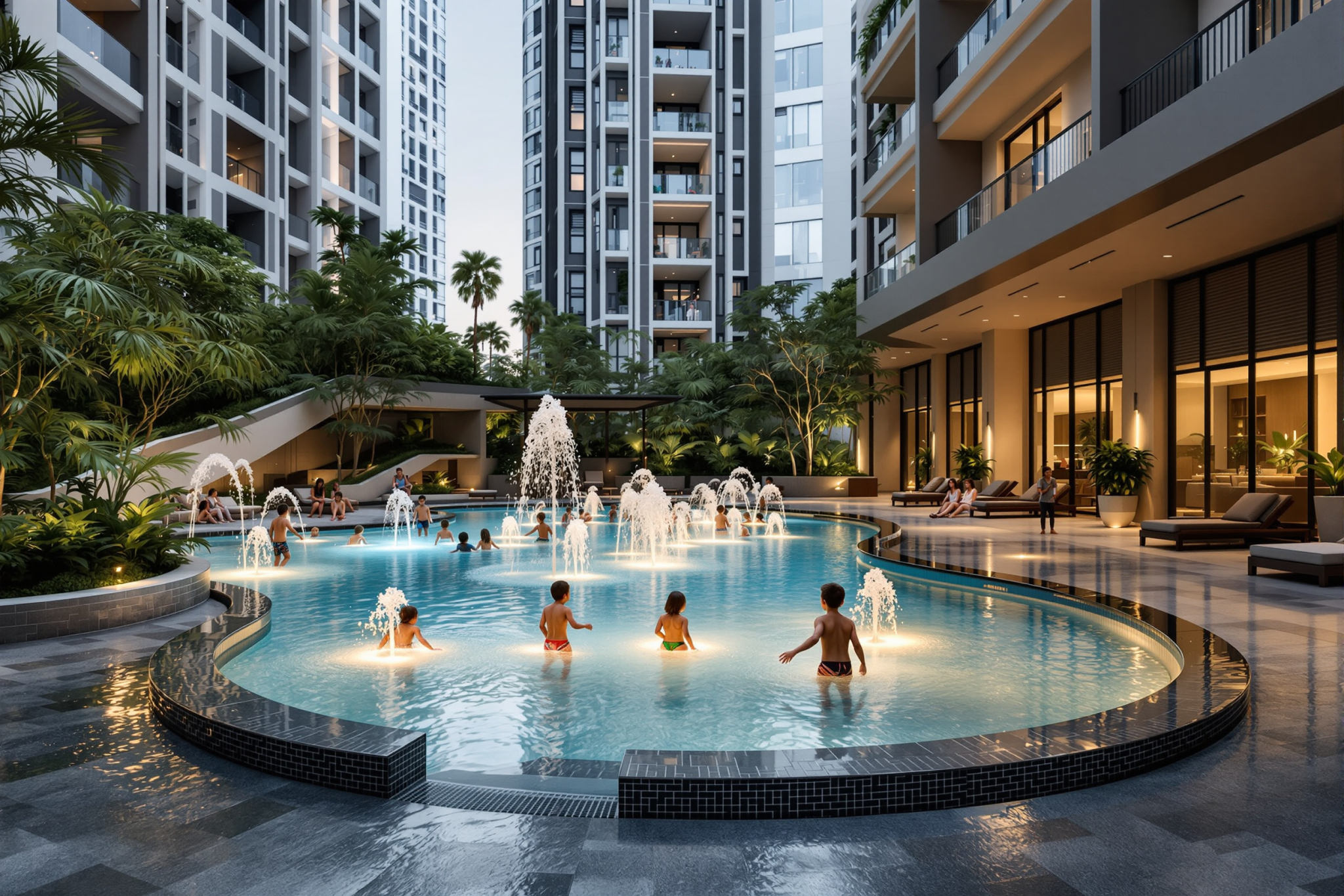 Chencharu Residences sky terrace artist impression