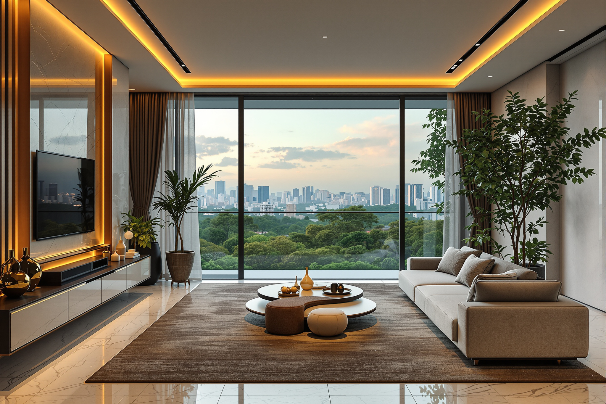 Chencharu Residences garden artist impression
