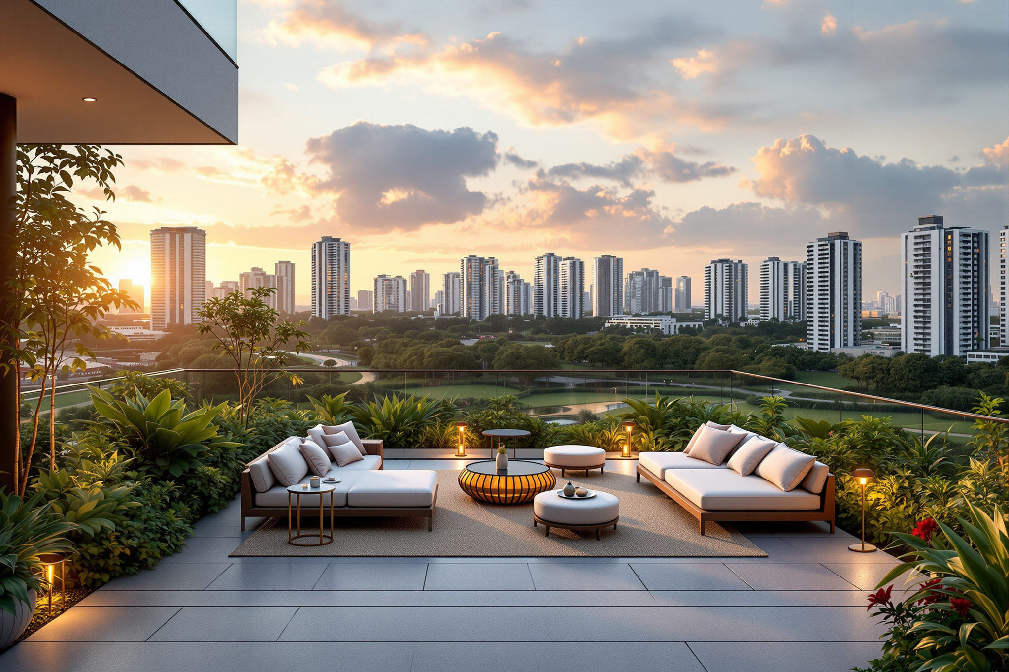 Chencharu Residences pool artist impression